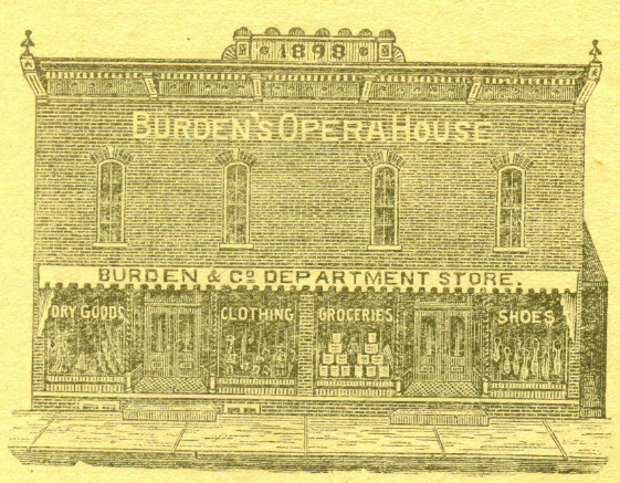 Burden Opera House 1910